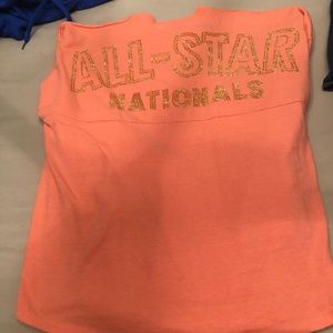 NCA Nationals Cheer Long sleeved Rugby.